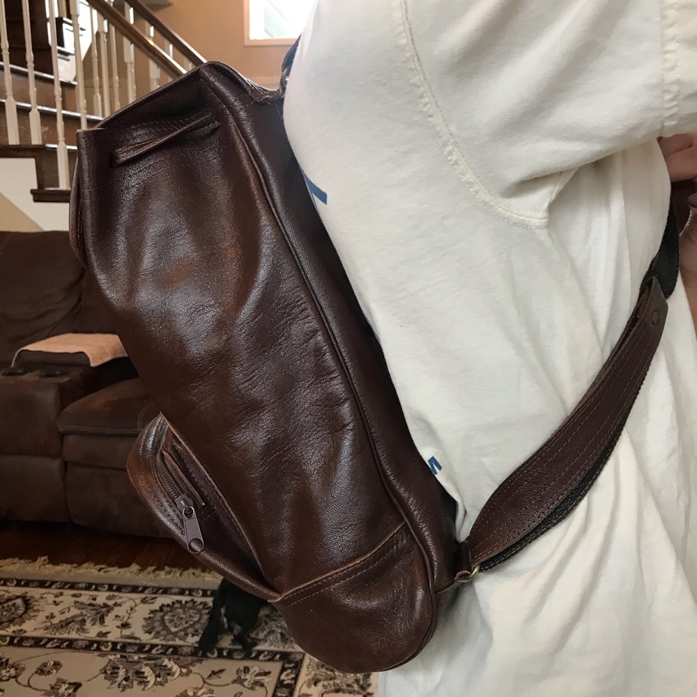 Leather Backpack - Picture 6 of 11